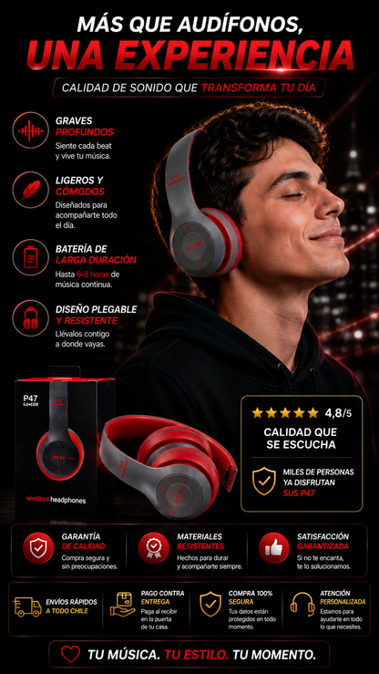 Audífonos  Inalambricos p47
