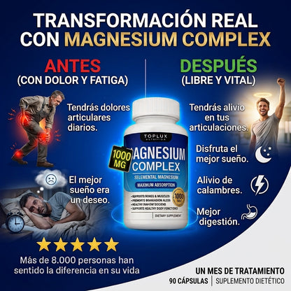 MAGNESIO COMPLEX 8 EN 1💪💪