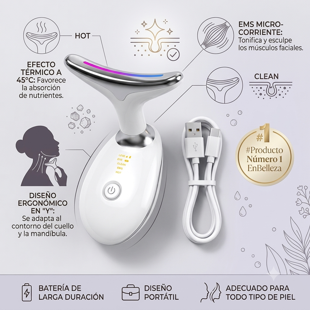 Masajeador Facial Antiarrugas
