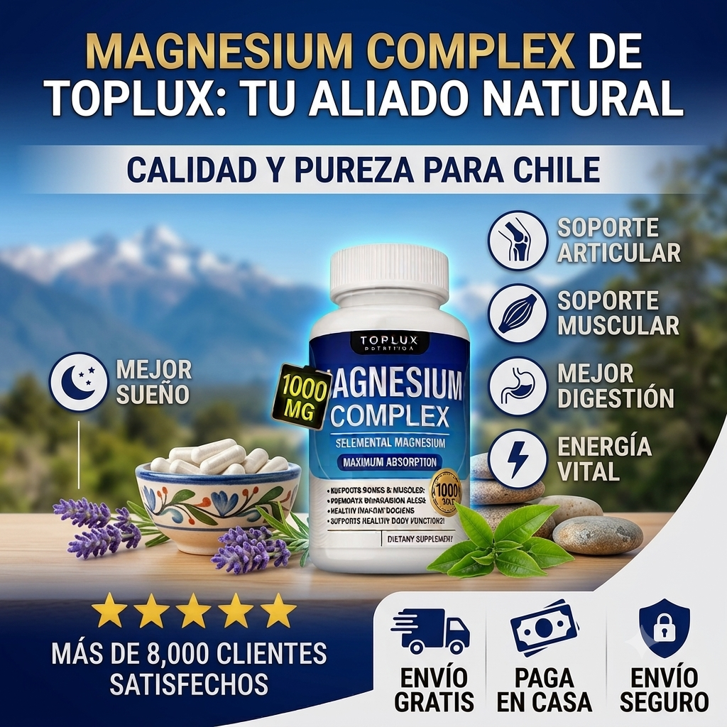 MAGNESIO COMPLEX 8 EN 1💪💪