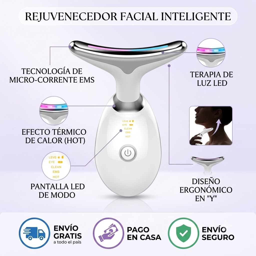 Masajeador Facial Antiarrugas